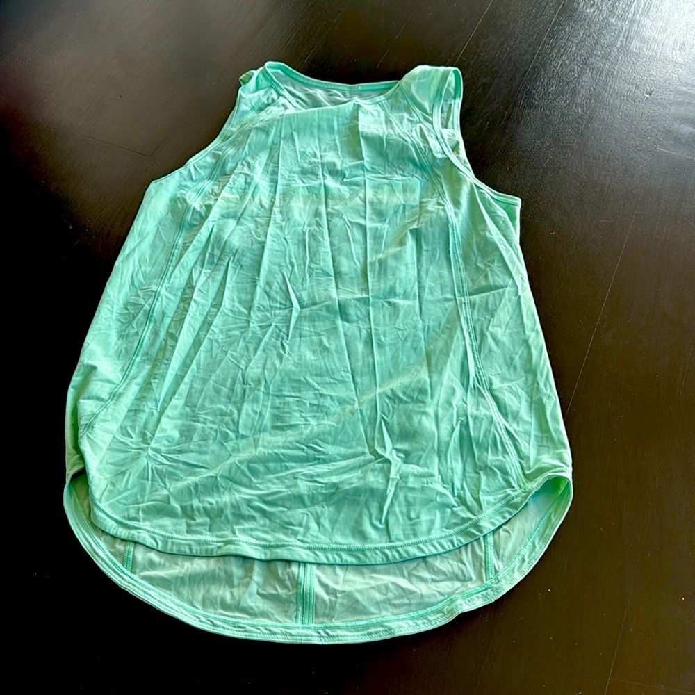 Lululemon tank - mint green - sculpt